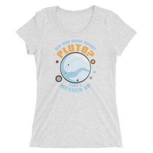 Did you hear about Pluto White Unisex T Shirt